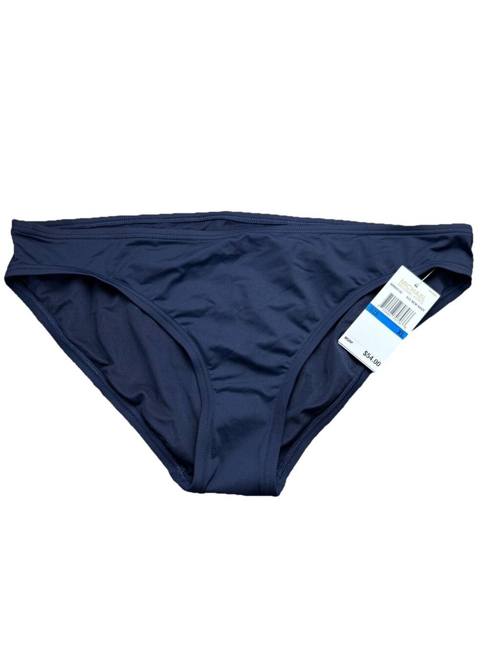 Michael Kors Swimsuit Bikini Bottom Women’s XL Navy MM8H142 Beach Swimwear